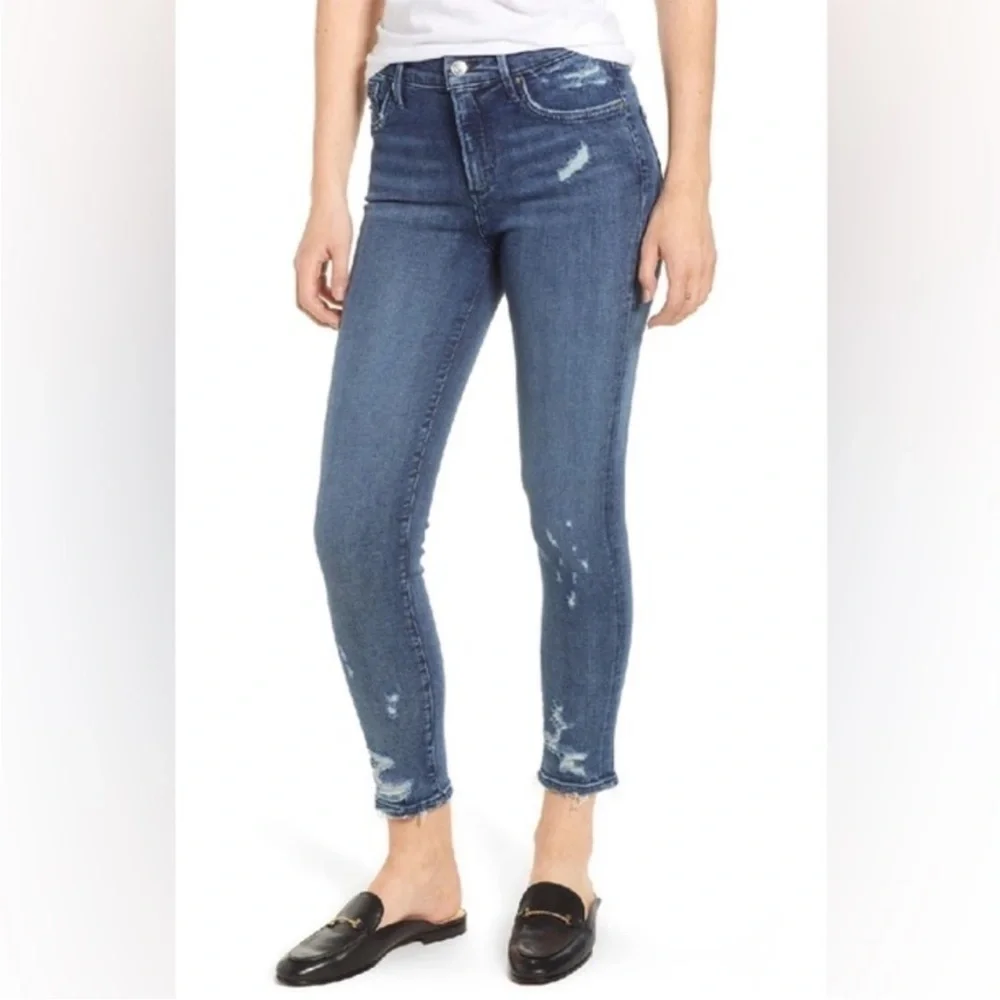 AGOLDE Sophie Distressed Skinny Jeans - Picture 2 of 11